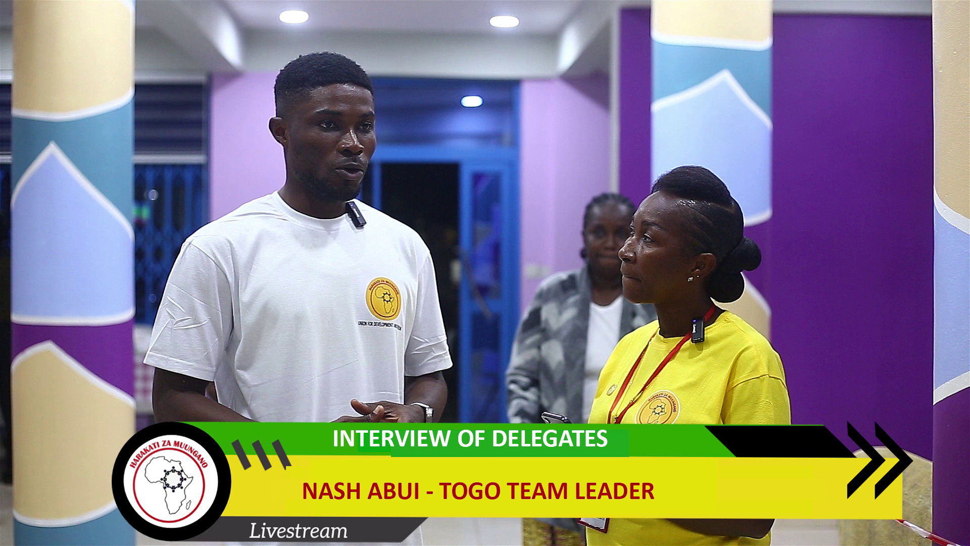 INTERVIEW OF DELEGATES, NASH ABUI – TOGO TEAM LEADER