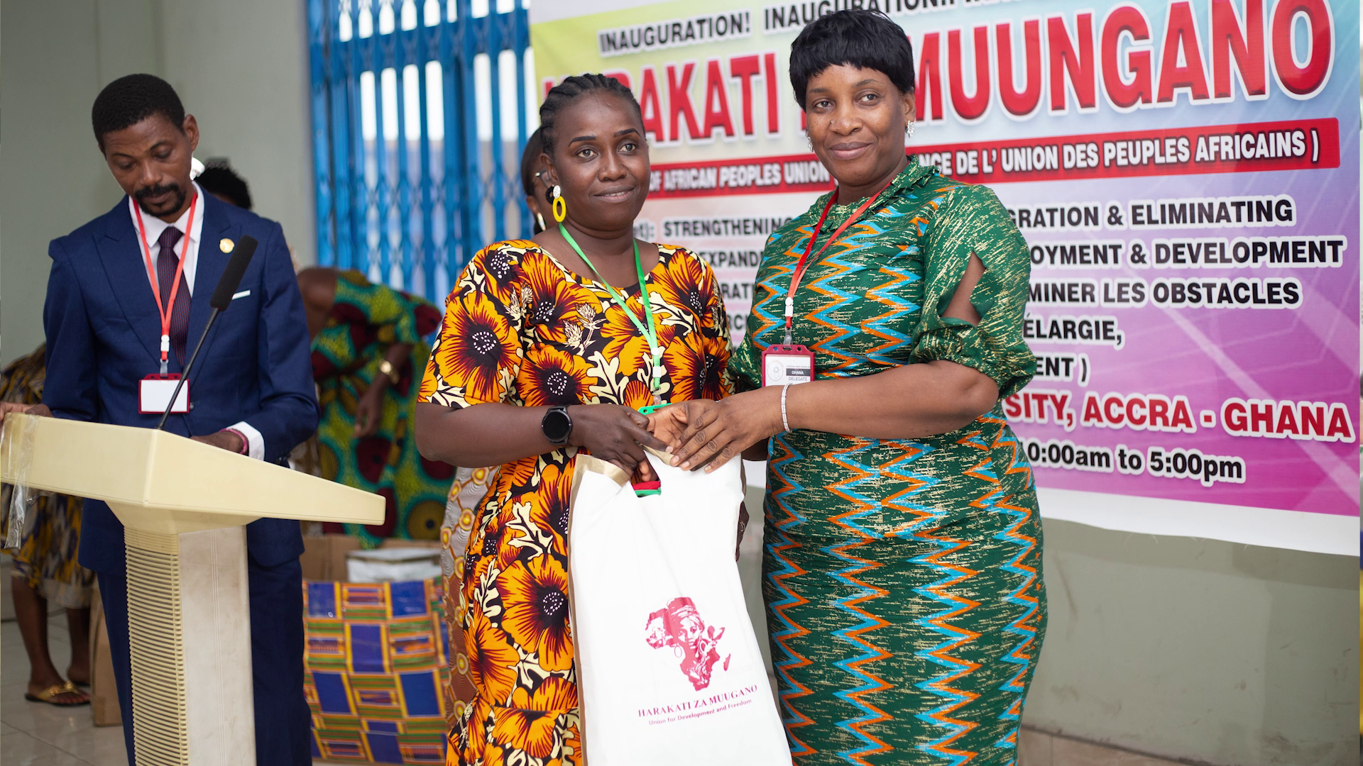 PRESENTATION OF SOUVENIRS AND PARAPHERNALIA