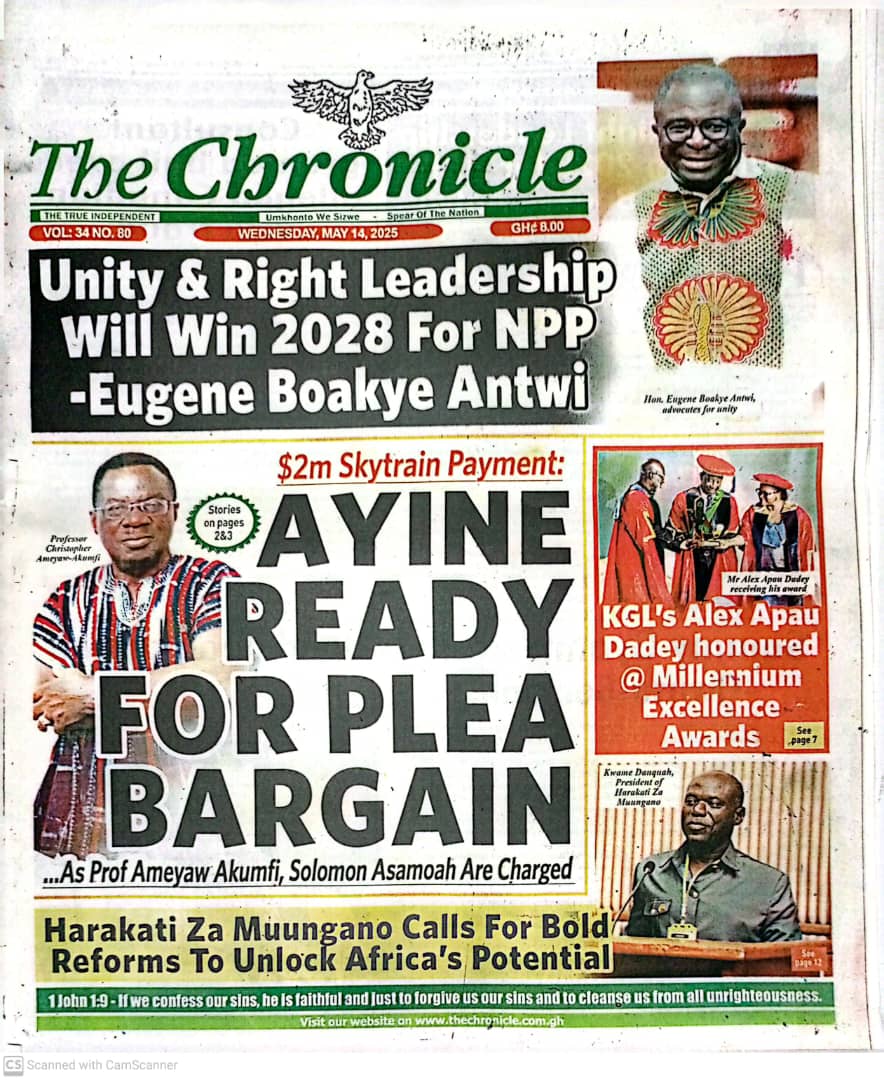 HARAKATI ZA MUUNGANO 2ND INTERNATIONAL CONFERENCE IN THE CHRONICLE NEWSPAPER